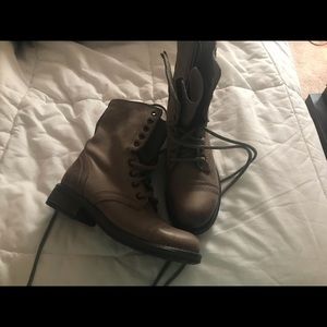 Steve Madden combat boots